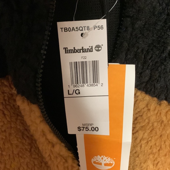 Timberland Sherpa jacket size large. - Picture 3 of 3